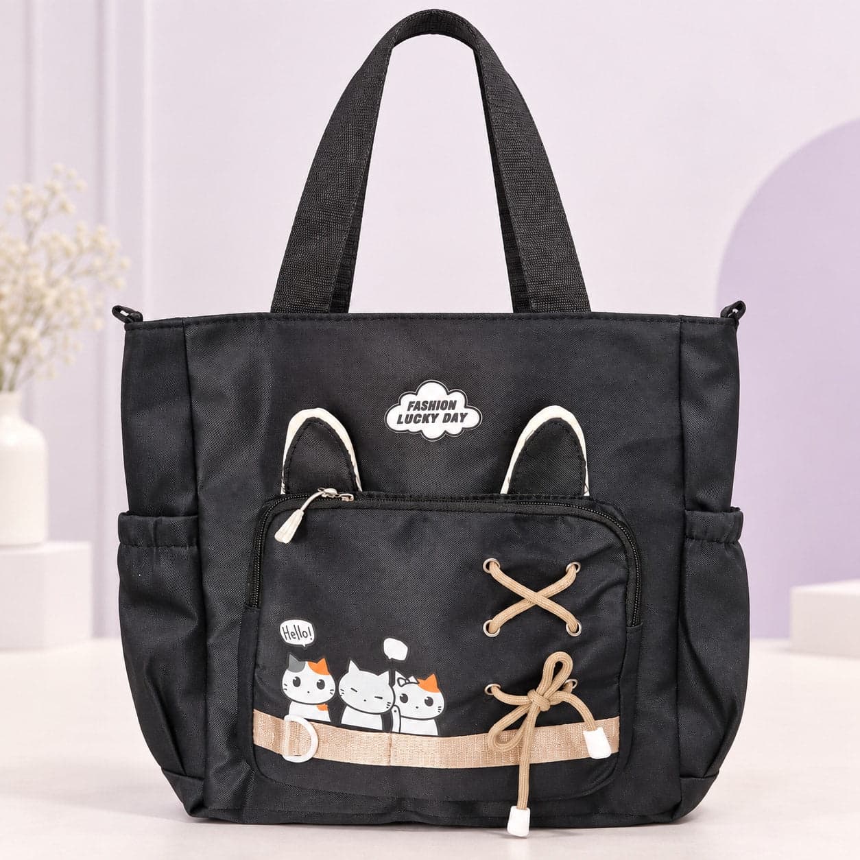 Imported Everyday Tote Handbag