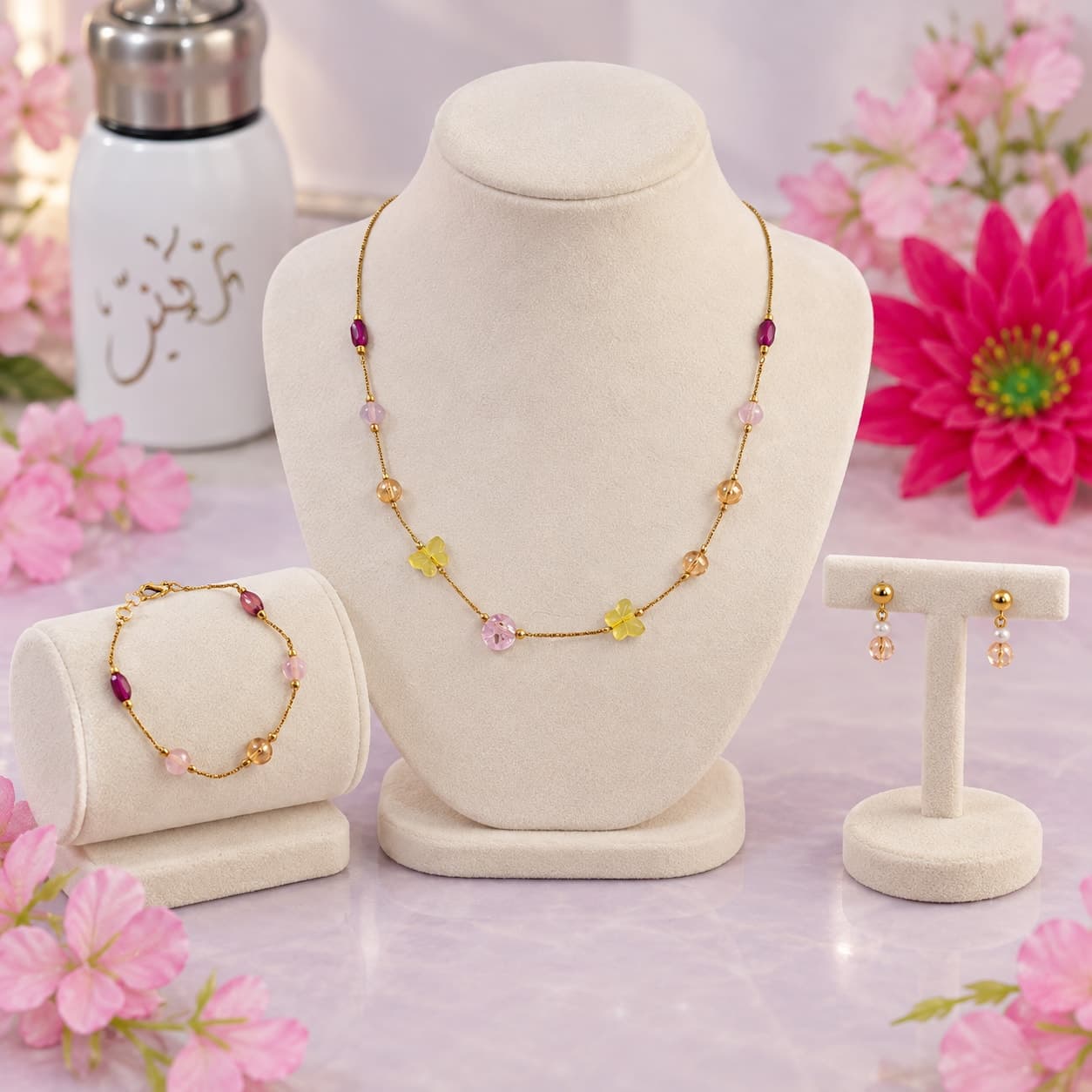 Pastel Glow Jewellery Set