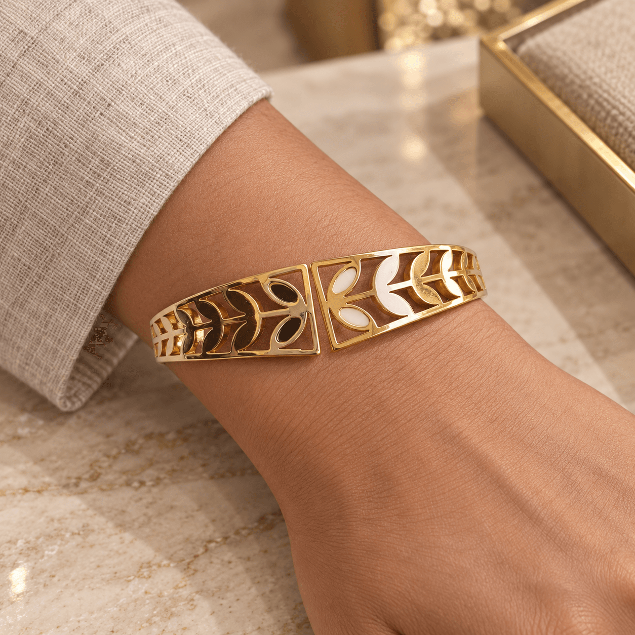 Botanical Cutout Cuff