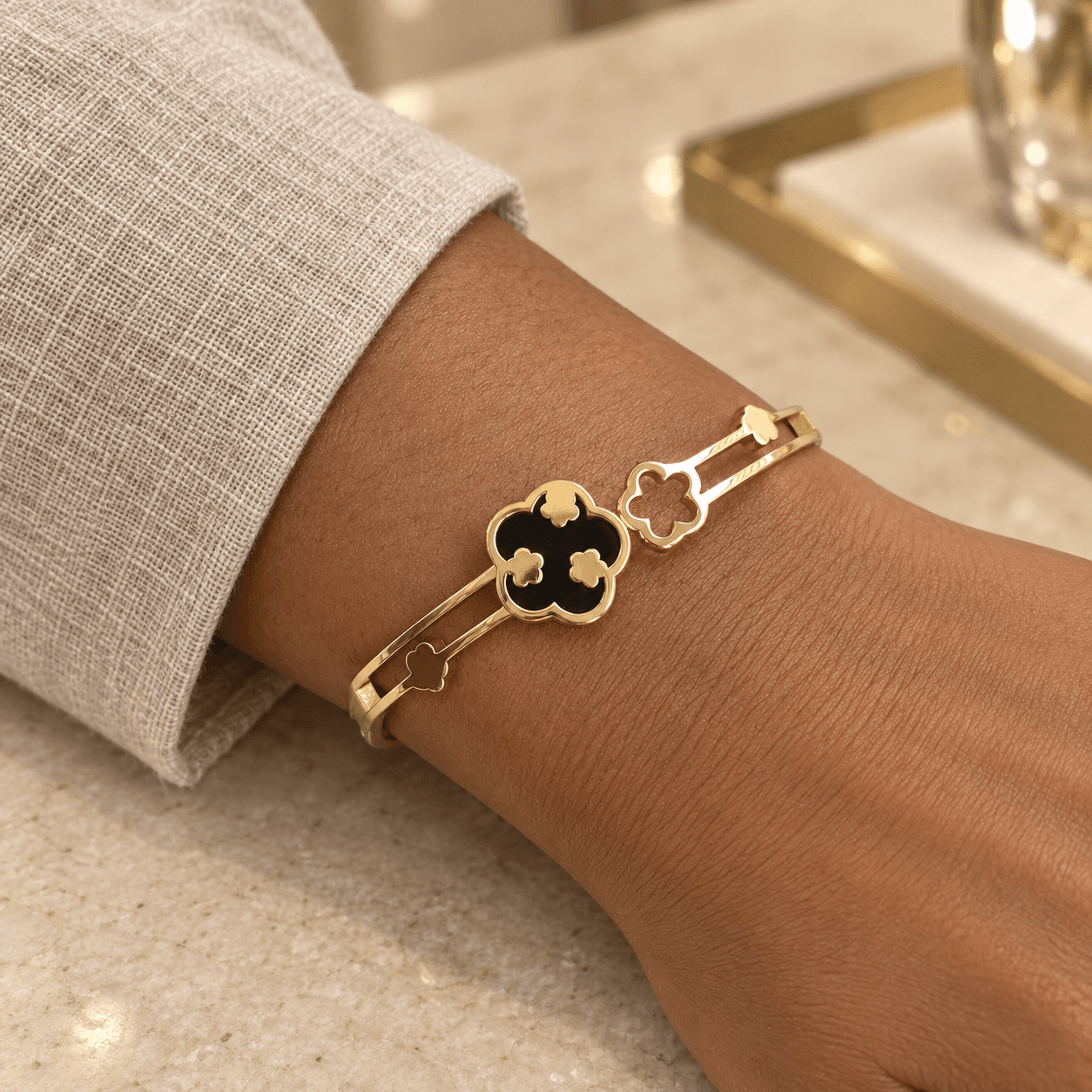 Black Clover Cutout Cuff